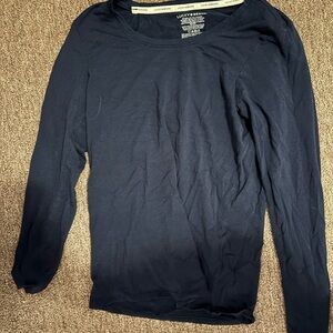 Lucky Brand Women’s Navy Long Sleeve Shirt